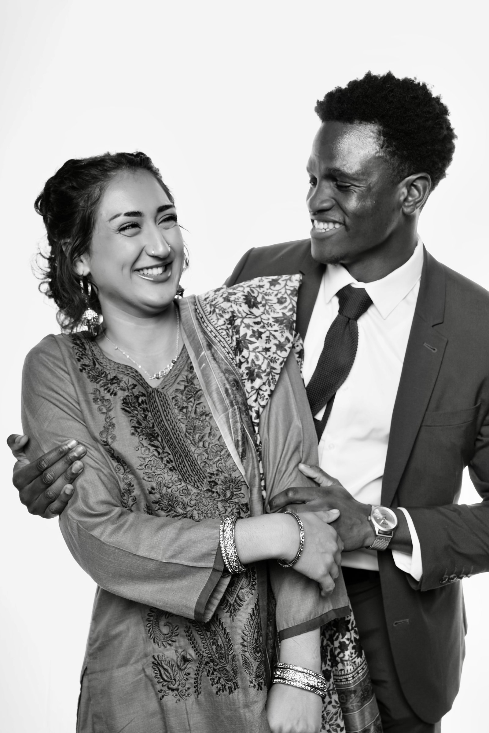 Natural expression portrait with crisp studio quality